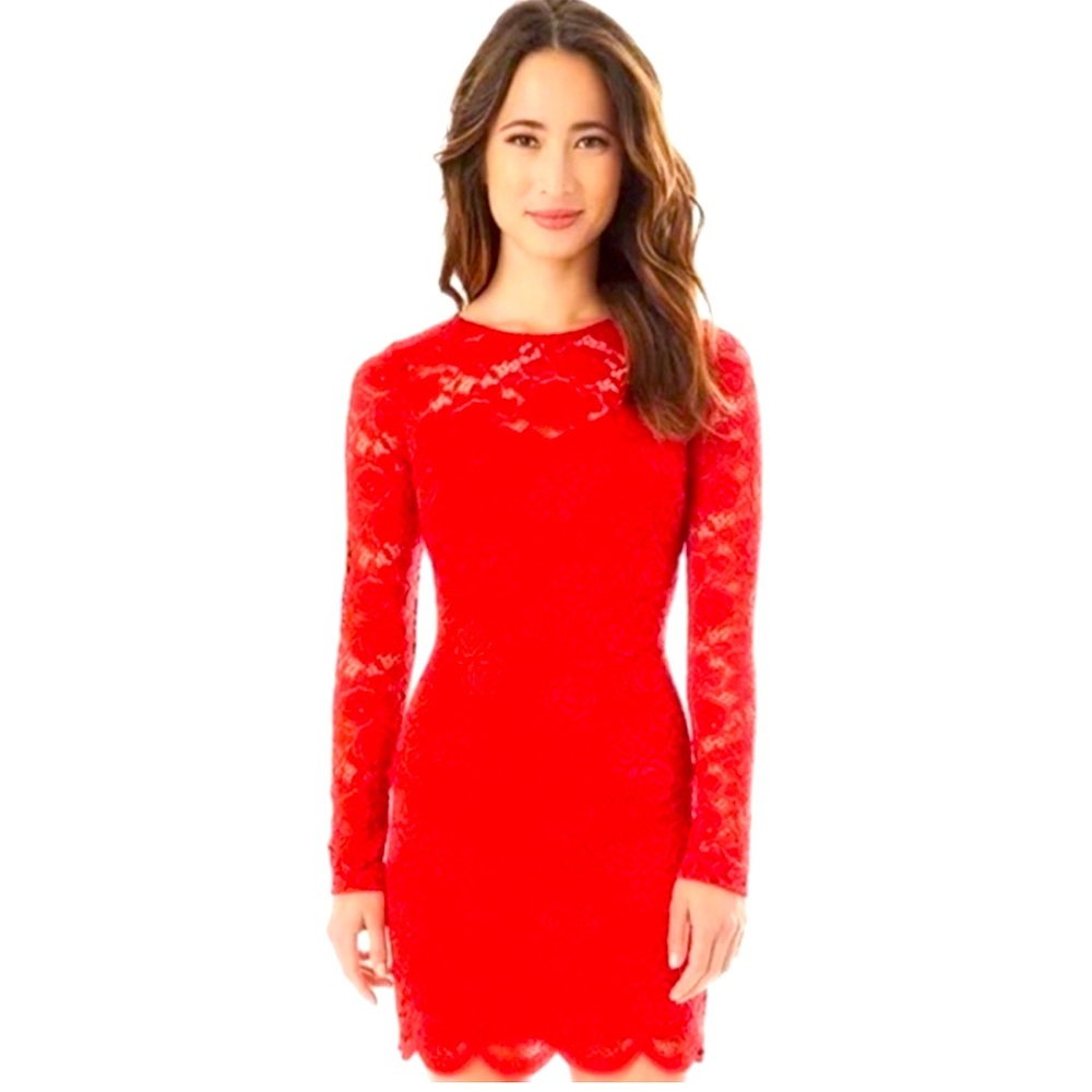 Iz Byer red dress - size XS